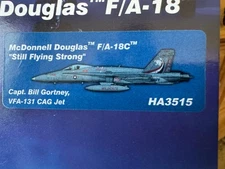 Used 1-72 Hobby Master HA3515 F-18C VFA-131 Wildcats