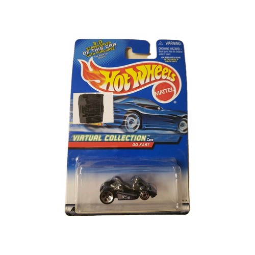 Hot Wheels Go Kart Virtual Collection Diecast Mattel Wheels Purple