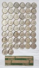 Roll of 50 90% Silver Roosevelt Dimes 1960-63 Mixed Mint $5 Face Circulated
