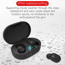 TWS E6S Wireless Bluetooth Earphones Stereo Sports Waterproof Earbuds