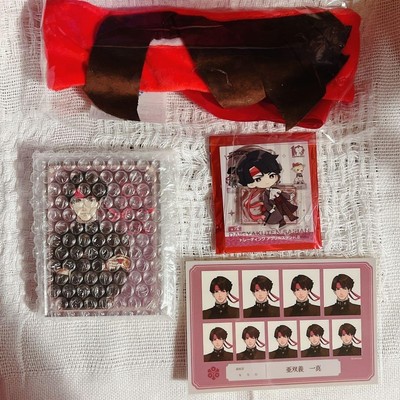 Tolles Ace Attorney Kazuma Asogi Warenpaket Set Capcom Cafe Capkuji Spiegel JPN