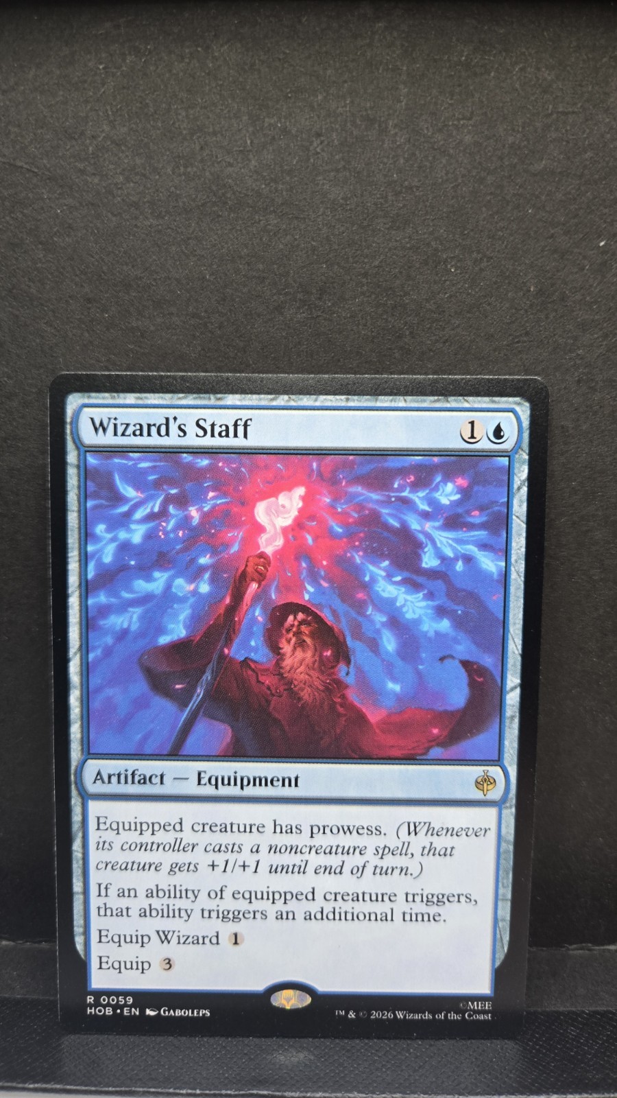 Wizard's Staff #59 MTG The Hobbit Reg NM
