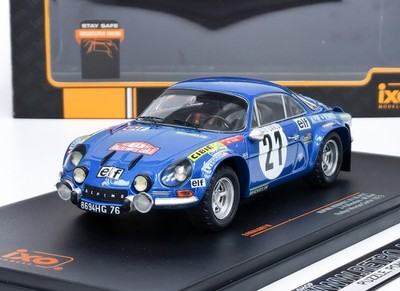 Alpine Renault A110 #21 J.P.Nicolas/M.Vial Rallye Monte Carlo 1973 IXO 1:24