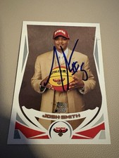 JOSH SMITH signed rookie basketball card ATLANTA HAWKS autograph. rookie card picture