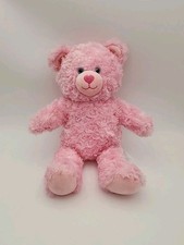 Build A Bear Workshop Cuddles Teddy, Pink With Heart Nose, 16 Valentine Bear