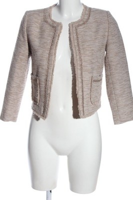 FRENCHI Cardigan Damen Jacke Gr. DE 36 wollweiß Casual-Look