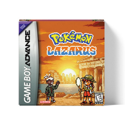 Pokemon Lazarus GBA Cartridge (RTC) + Collectors Box