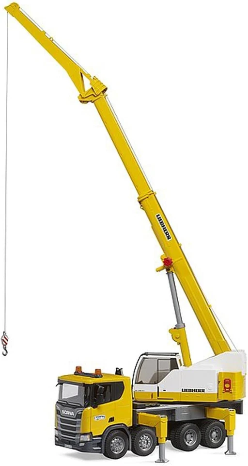 bruder 03571 - Scania Super 560R Liebherr Grue Camion avec module Light & Sound - Photo 2/4