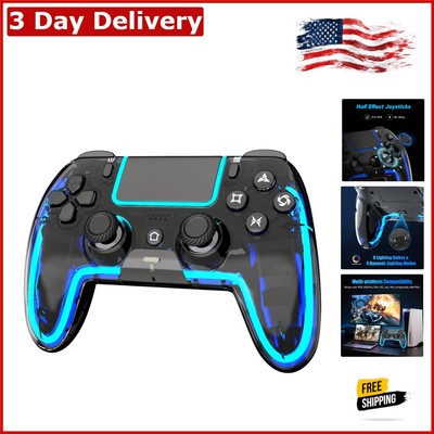Versatile Gamepad for PS5, Windows & Steam Deck - Hall Effect Joystick & Turbo