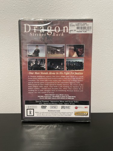 Dragon Strikes Back DVD Movie Chinese Western Chen Lee Klaus Kinski 1975 - Picture 2 of 3