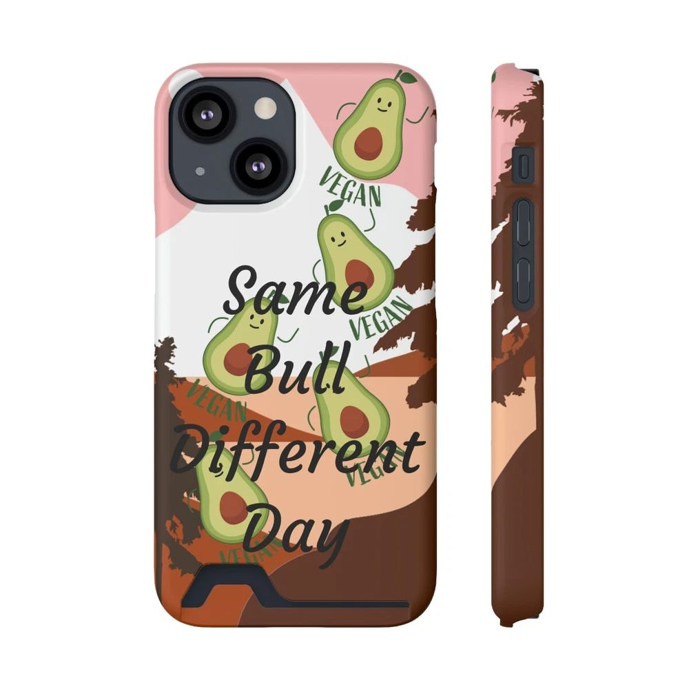 Slim Protective Phone Case with Built-in Card Holder  