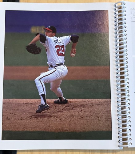 1993 Atlanta Braves Desktop Calendario Team Calendario Tutto Pulito - Foto 6 di 9