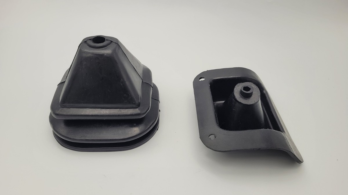 Toyota Land Cruiser FJ40 Shift Boots X2 | Rubber | Black | Shift