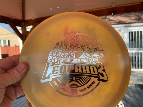 Innova Star Leopard3 Swirl 175G Disc Golf Tour Halo Hannah Leatherman OOP #766 - Bild 3 von 9