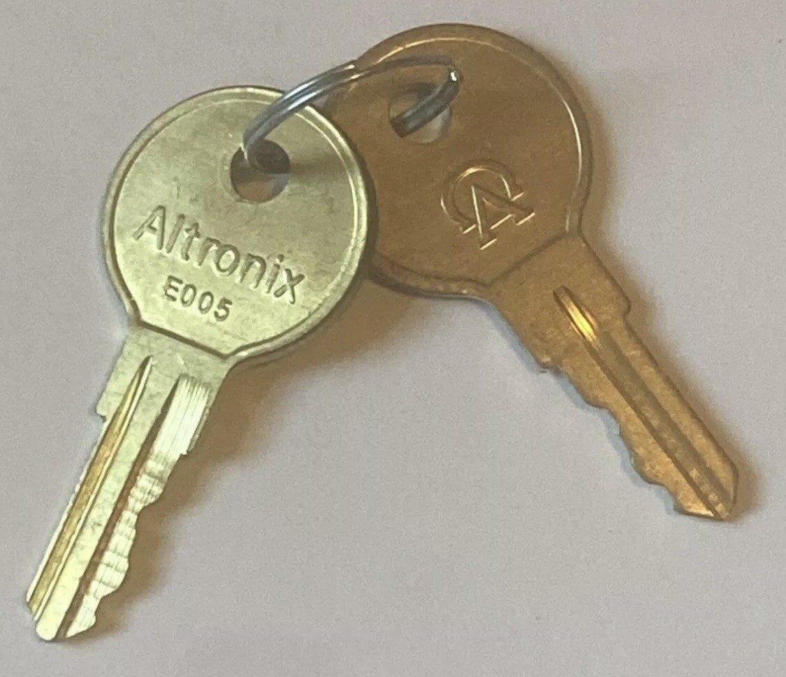 🔥1 Altronix Key E005 Power Supply Fire Alarm Access Control Cabinet Key ...