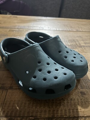 ADULT CROCS Clogs Clog Women 6-7 Men 4-5 Comfort Slip-On Shoes TEAL