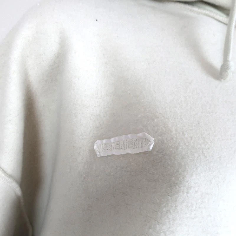 Vetements hoodie store inside out