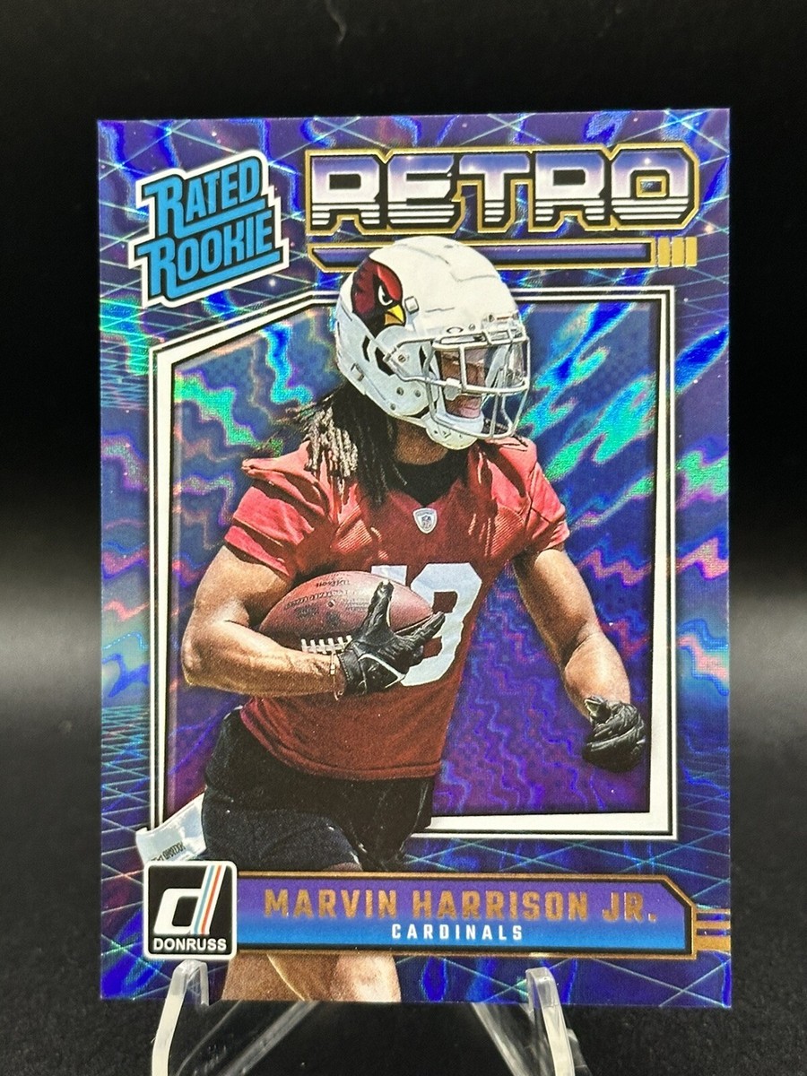 2024 Donruss Marvin Harrison Retro Rated Rookie #4