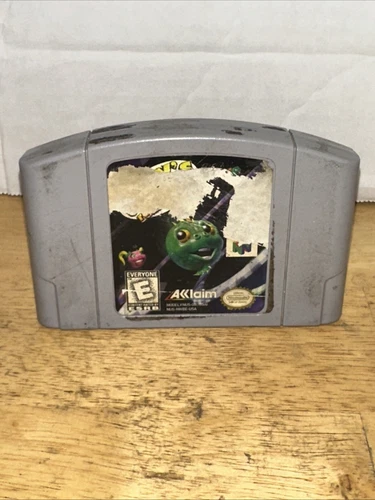 1998 Iggy’s Reckin Balls N64 Nintendo 64 Cartridge Tested - Rough Cartridge
