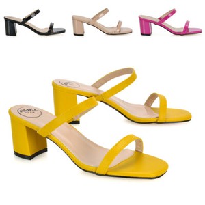 thin strap mule sandals