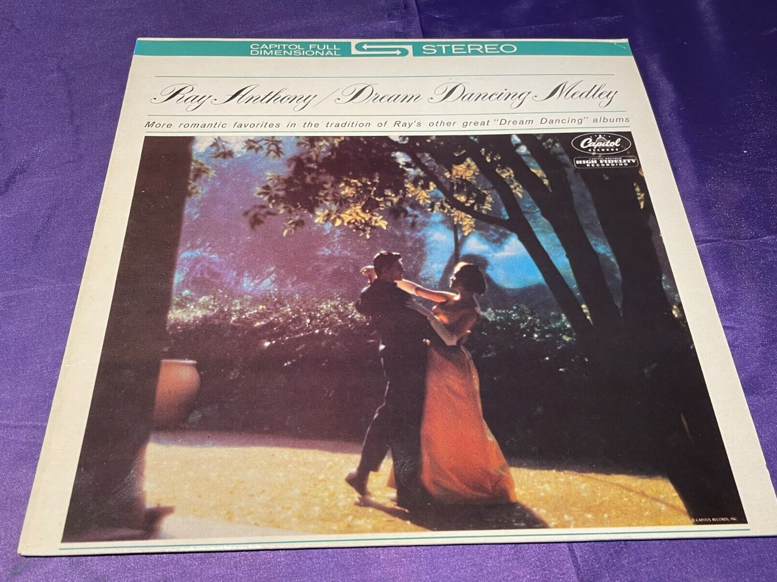 Ray Anthony - Dream Dancing Medley - Vinyl Record LP Album - 1961 Capitol