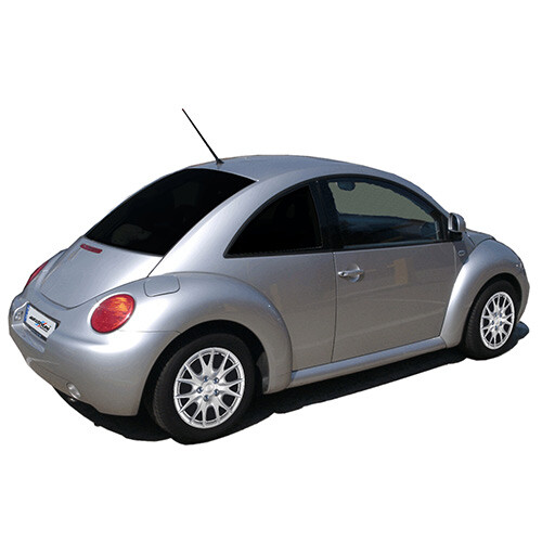 Lámina Tinte Kit Coche de Ventana Protector Solar Azabache 95% Oscurecimiento