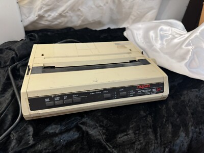 Vintage Okidata Microline 182 Turbo 9 Pin Printer
