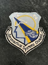 USAF AIR FORCE Aeronautical Systems Division JACKET PATCH Rare Vtg 4 70s