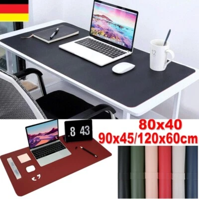MARKENLOS XXL Tischunterlage Schreibtischunterlage Leder Mauspad Laptop Schreibtischmatte~