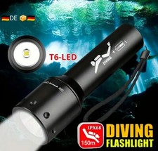 LED Profi Taucher🤿Tauchlampe Unterwasser bis 150M IPX8 Wasserdicht Taschenlampe