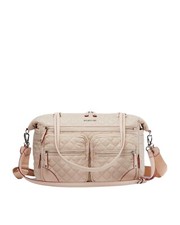 Mz Wallace Extra Large Crosby Traveler In Mushroom