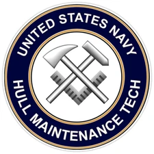 U.S. Navy Hull Maintenance Tech Bumper Sticker Military Vinyl Soldier Decal 5"