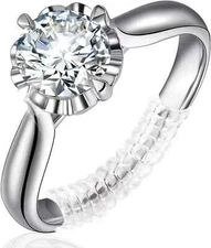 Ring Size Adjuster for Loose Rings, 12 Pack 4 Sizes Any Sizer, Invisible Guards