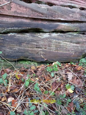 Photo 6x4 OS benchmark at the side of Park Lane Hatton Grange An OS cutma c2021