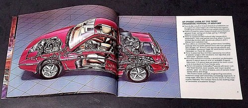 Vintage GM Pontiac Car Brochure Catalog 1984 Fiero Firebird Grand Prix + MORE - Picture 5 of 10