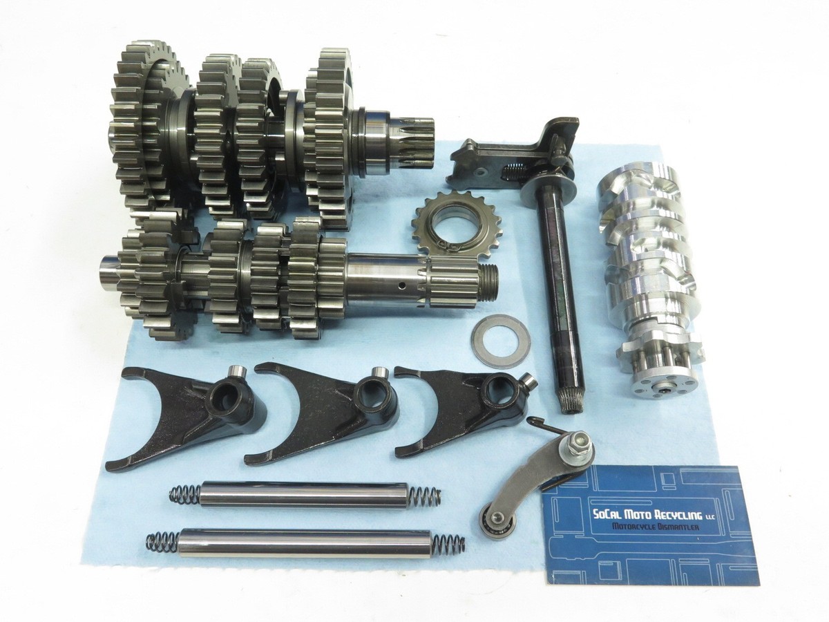 4 Stroke 2004-2005 KTM 250 EXC OEM Transmission (Gears Shift Forks