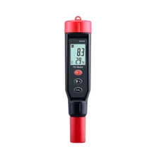 Waterproof Temperature Tester Digital Lcd Ph Meter High Precision Gm670