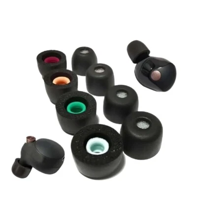 UNMARKED 2 Paar Ohrstöpsel aus Memory-Schaum für SONY WF-1000XM5 WF-1000XM4 WF-1000XM3