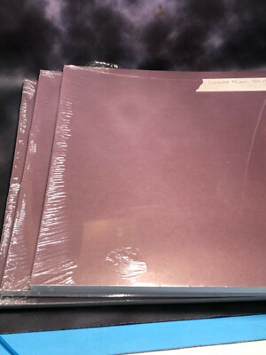 Lasting Impressions 12x12 Designer Paper Pack 50 sheets SUGAR PLUM SOLID RARE!