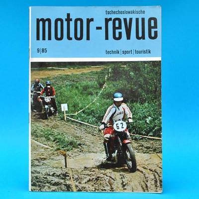 DDR Motor-Revue 9-1985  (tschechoslowakische) Skoda Jawa CZ Tatra Rallye III