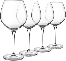 Luigi Bormioli Crescendo 22.25 Ounce, Bourgogne Wine Glasses, Set Of 4