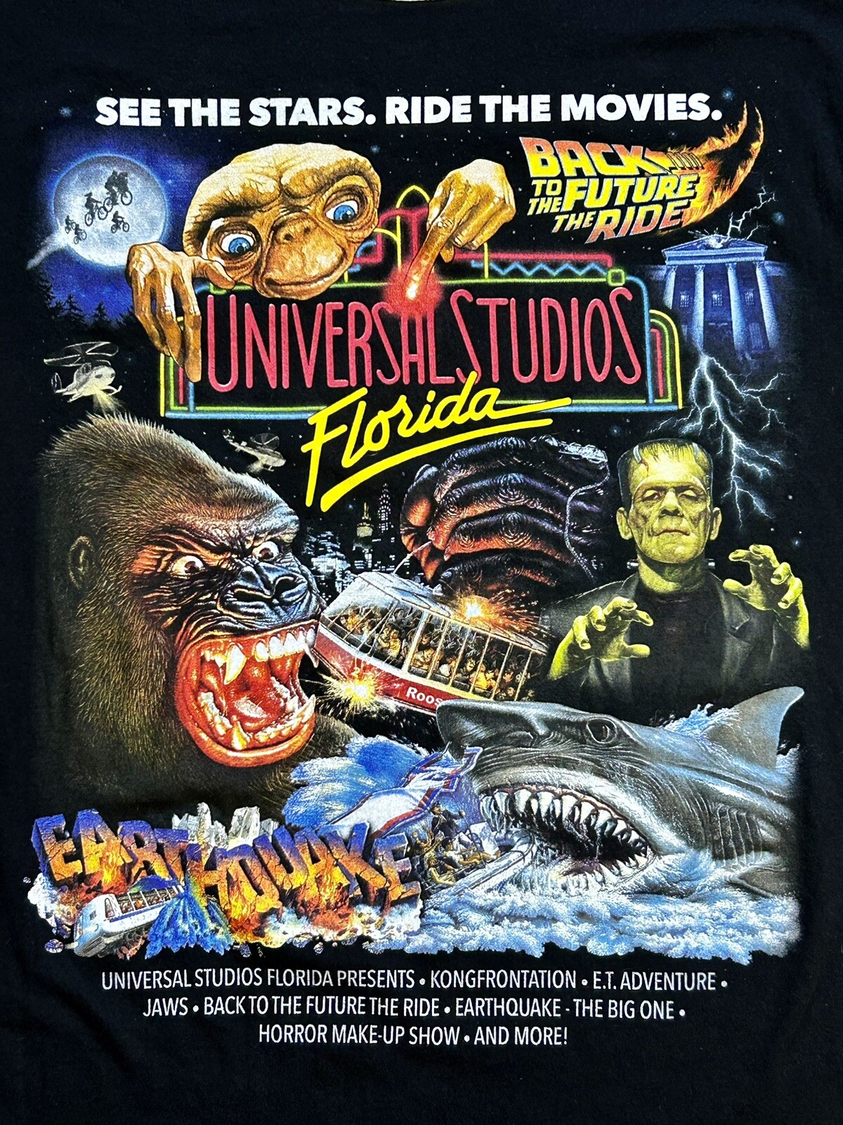 Universal Studios Florida Classic Attractions T-s… - image 3