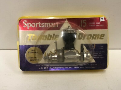 a*a様 L.M. COX Sportsman 15 スポーツエンジン Cox Sportsman .15 Thimble Drome Sport & Stunt Engine | eBay