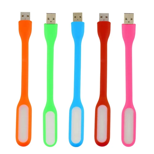 5 Pcs USB Portable Night Light USB LED Reading Light Book Light