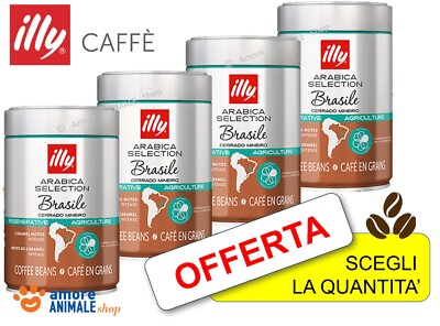 Illy Caffè In Grani Arabica Brasile 250 g   Kaffeebohnen