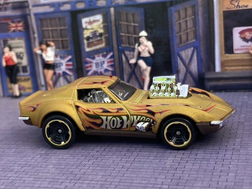 Hot Wheels Gas Monkey Garage '68 Corvette Box Shipped Preowned - Foto 9 di 12