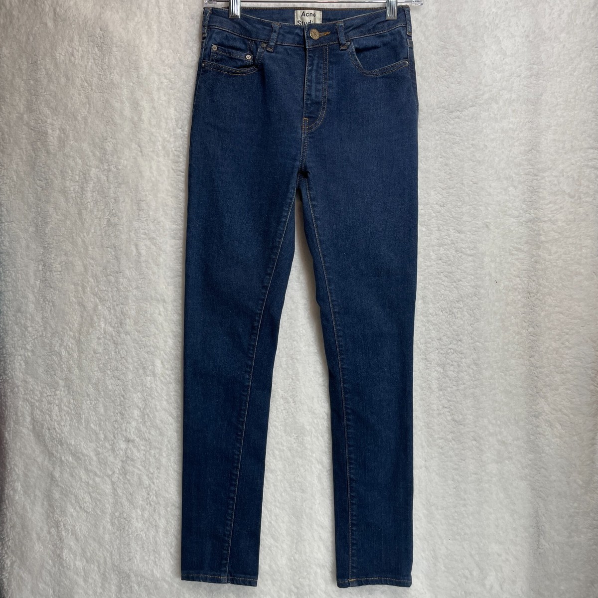 Acne Studios Women's size 28/32 Pin Raw Reform High Waist Denim