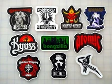 Stoner Metal Vinyl Sticker Lot (10 Pack) SET 2 death sludge doom punk drone