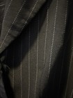 My Michelle Black W/ Pink Pin Stripe Women's Size 9/10 Suit Jacket ONLY Vintage — photo 7