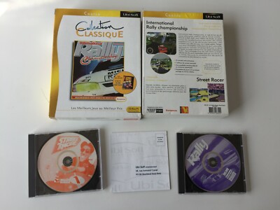 Jeu PC Street Racer - Big Box Française, Bon état (configuration Requise à Vérifier)